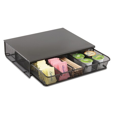 SAFCO Hospitality Organizer, 1 Drawer, Black 3274BL